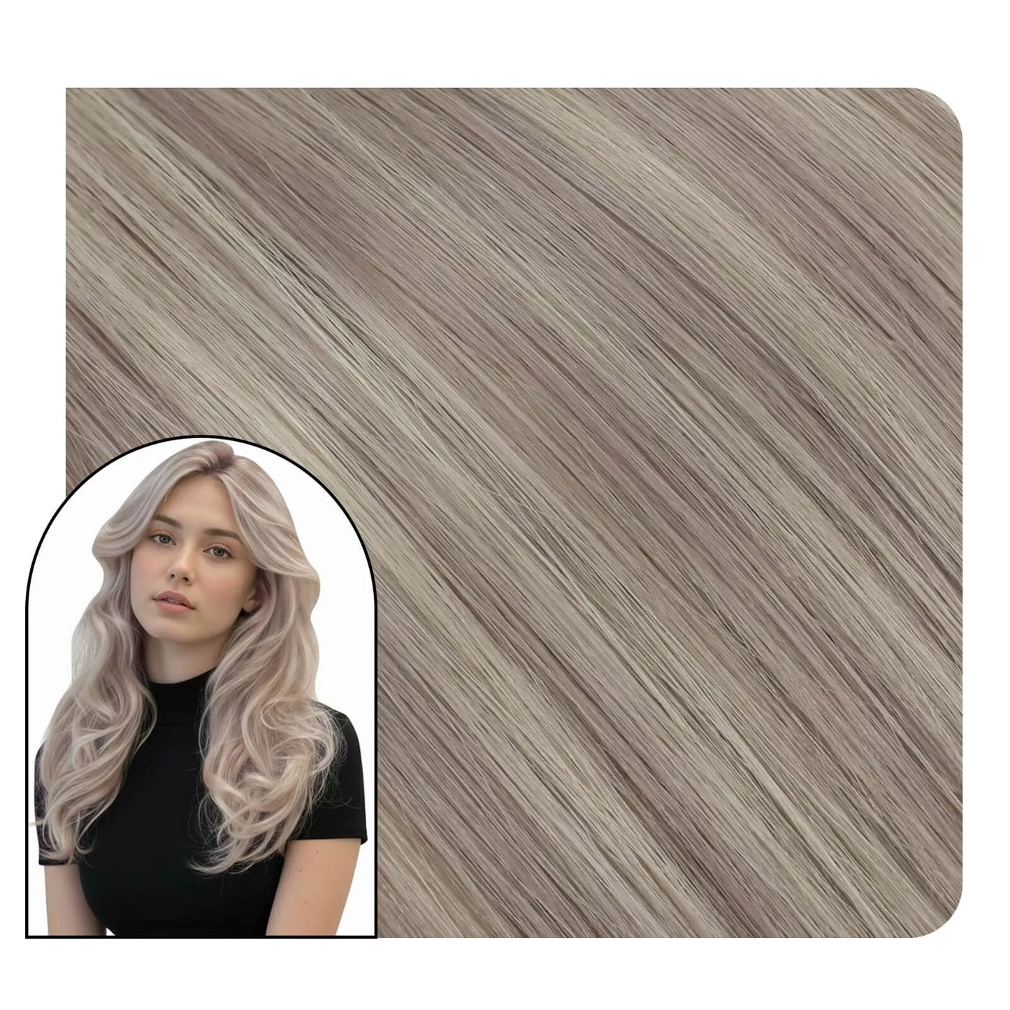 virgin hair butterfly weft hair extensions highlight blonde hair