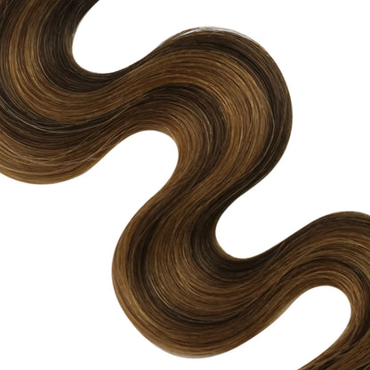 wavy butterfly weft hair extensions