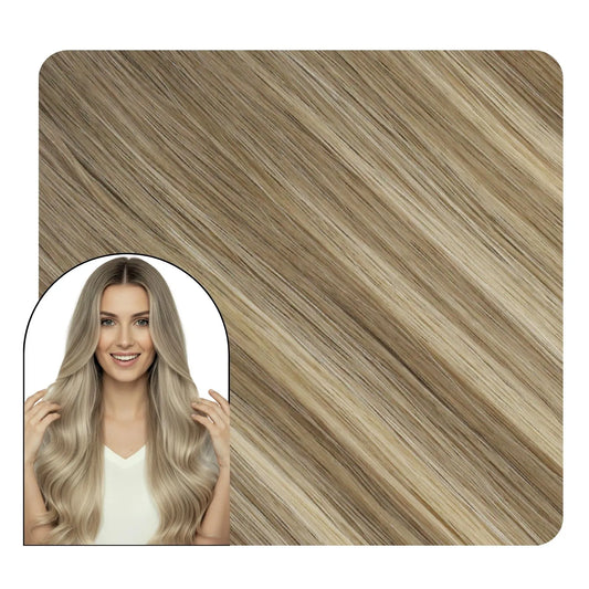 butterfly hair extensions real weft human hair extensions blonde