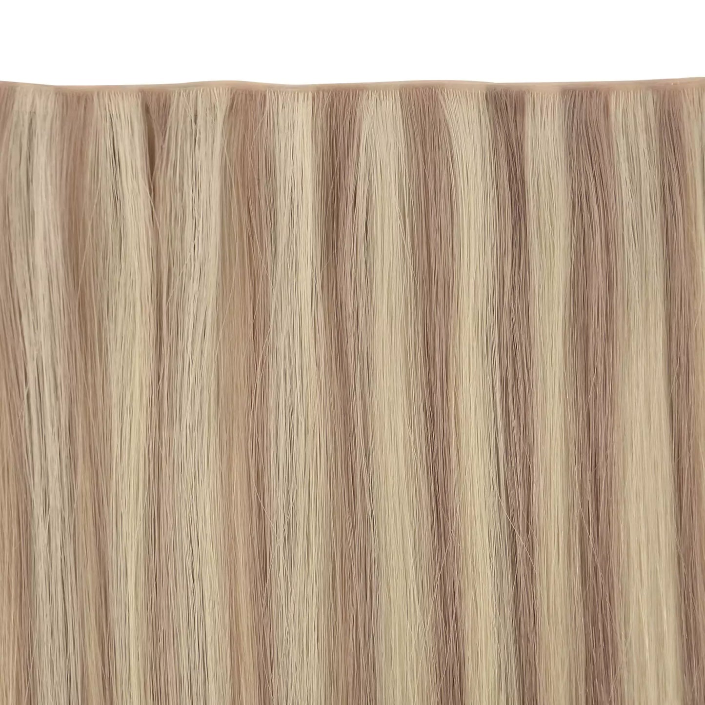 highlighed injection sew in hair extensions with small hole