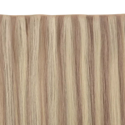 highlighed injection sew in hair extensions with small hole