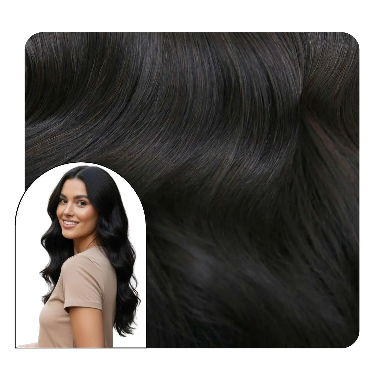 black butterfly weft hair for thin hair