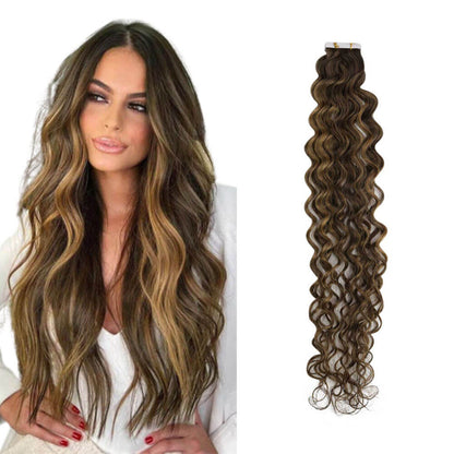 balayage tape in hair extensions salon tape in hair extensions
