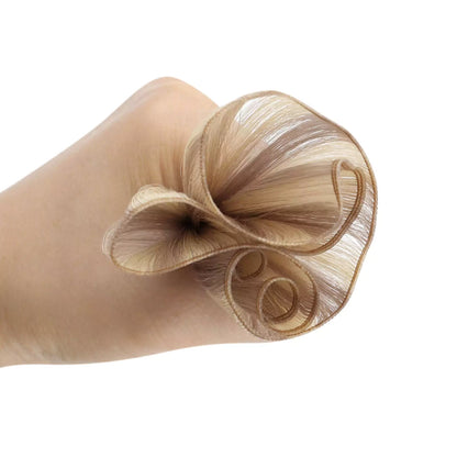 100% human hair extensions highlight blonde hair