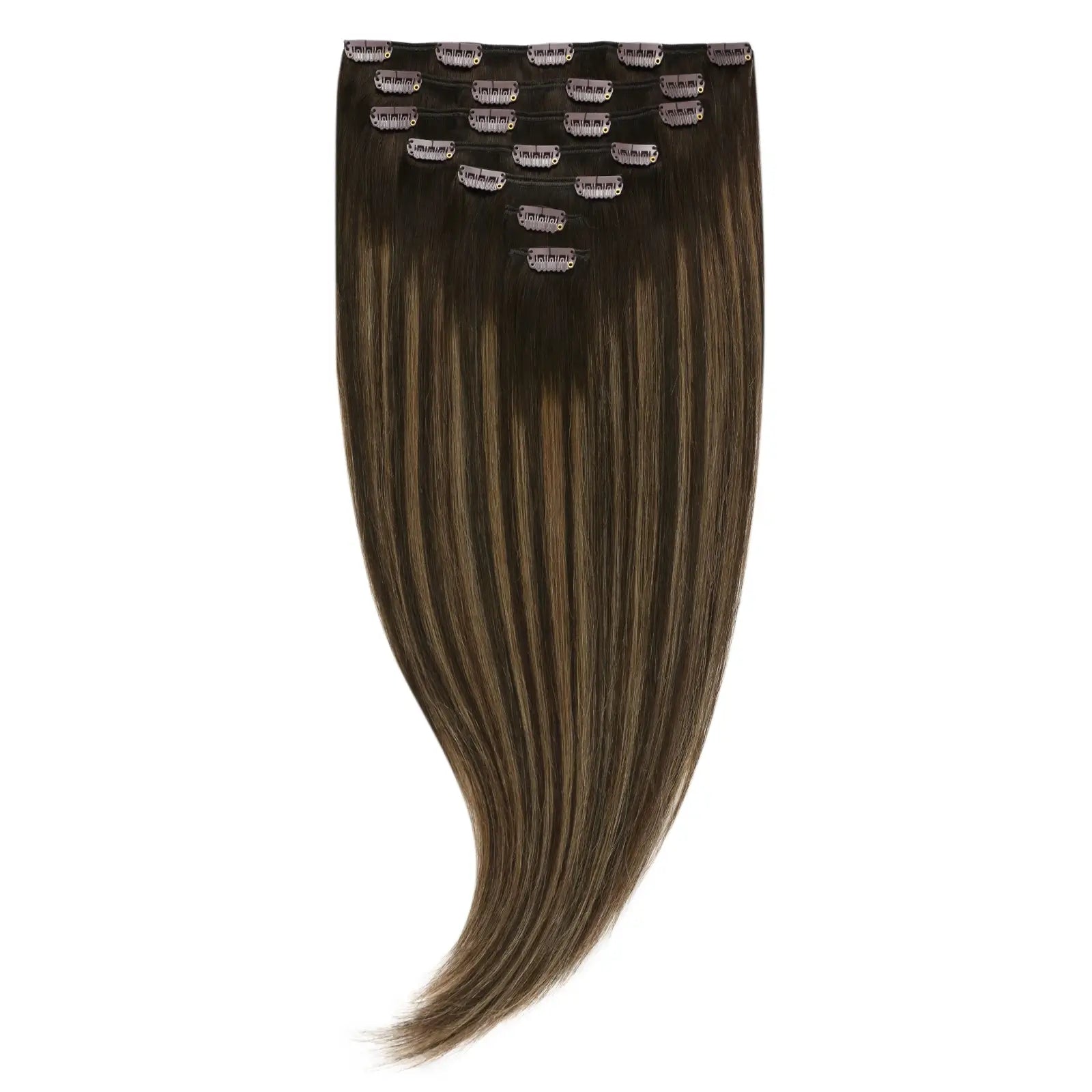 human extensions balayage clip hair clip extensions for women