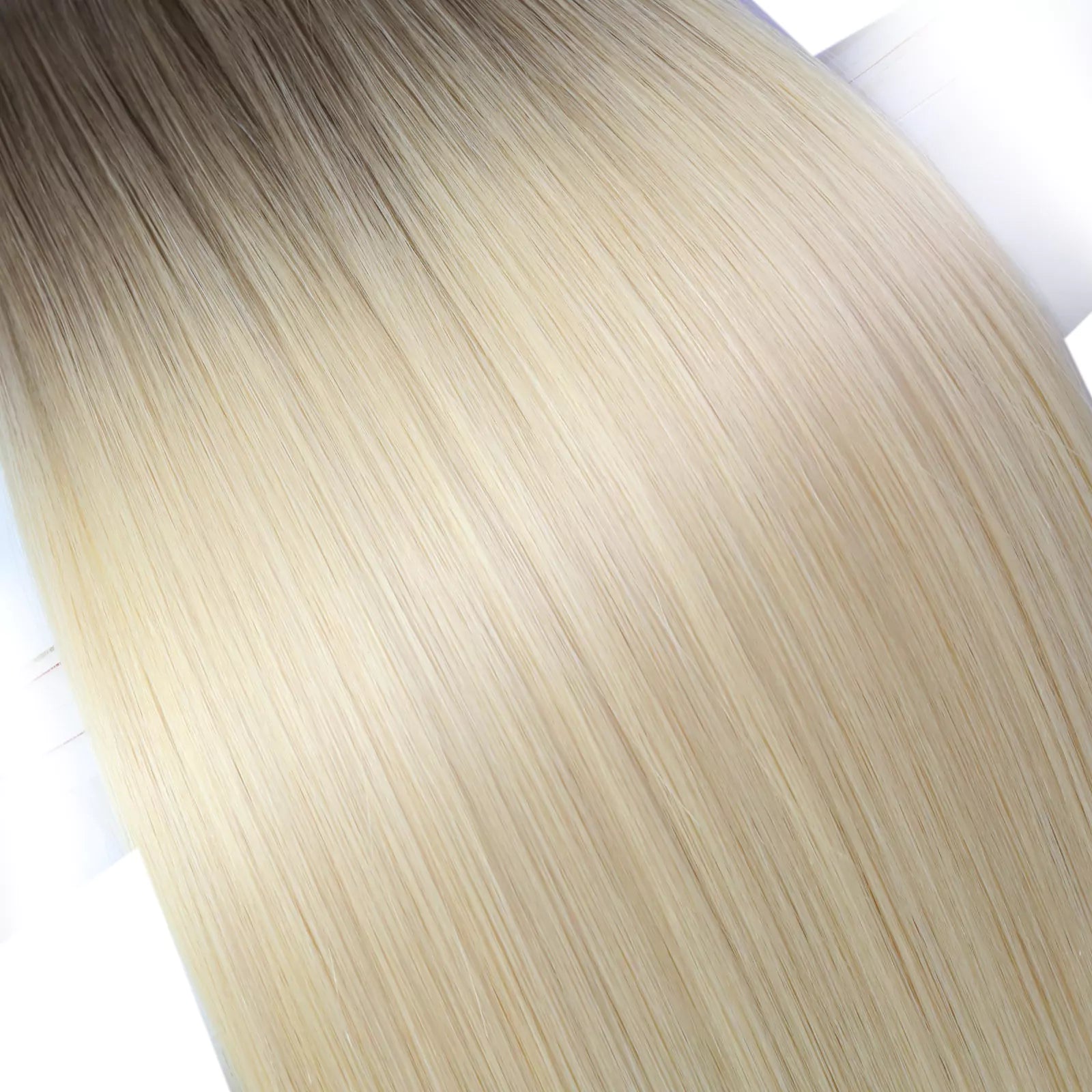 Hybrid Weft Extensions Virgin Human Hair For Salon natural straight hair weave