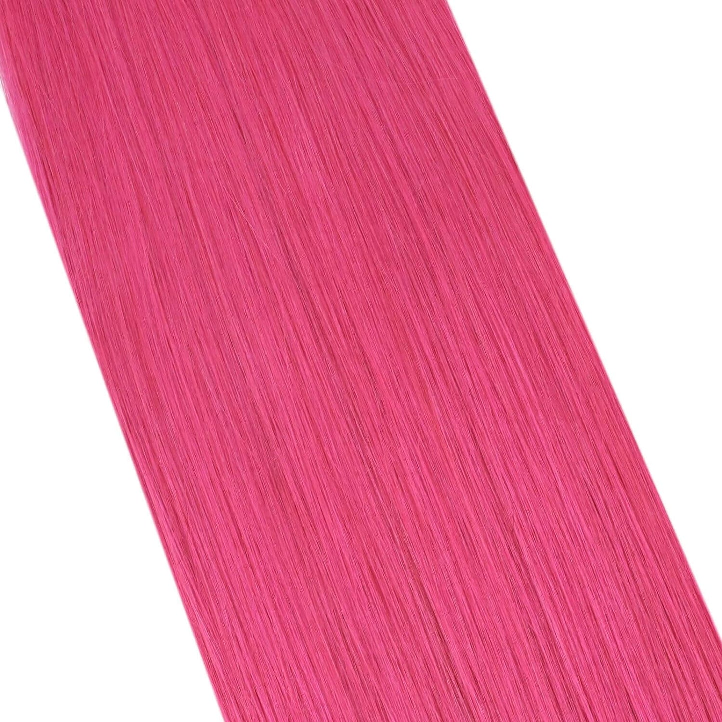 remy tape in hair extensions hot pink color