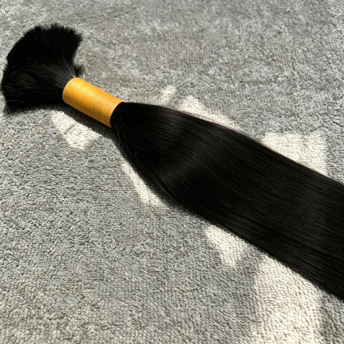 bulk hair for v-light hair extensions