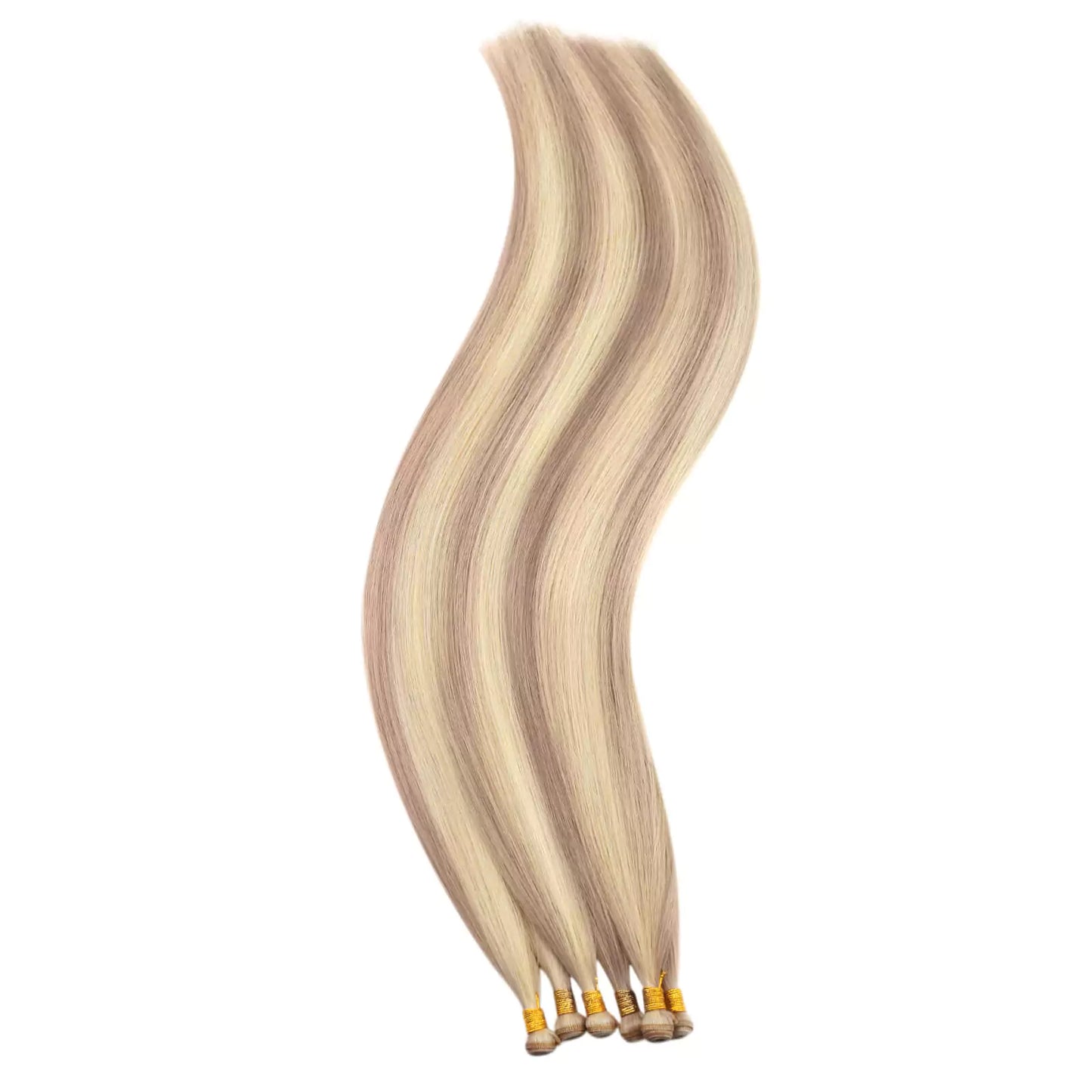 Highlight Genius Weft Hair Extensions Ash Blonde