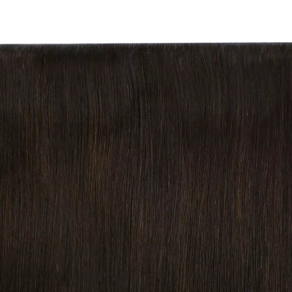 sew in injected weft hair extensions with hole
