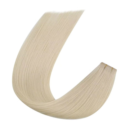 injected PU weft hair extensions human hair for salon