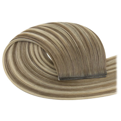 injected tape in weft hair seamless tape ins for thin hair