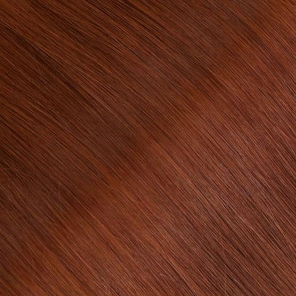 [Virgin+] Injected Tape in Hair Extensions Copper Color Professional Hair For Salon #33