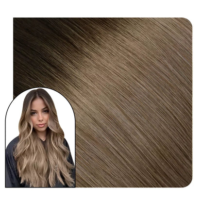 Virgin Injected Tape in Hair Extensions Real Human Hair