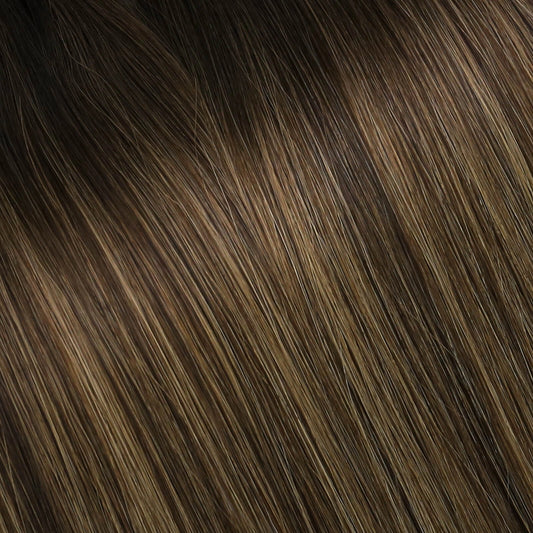 invisible hole weft hair extensions for women
