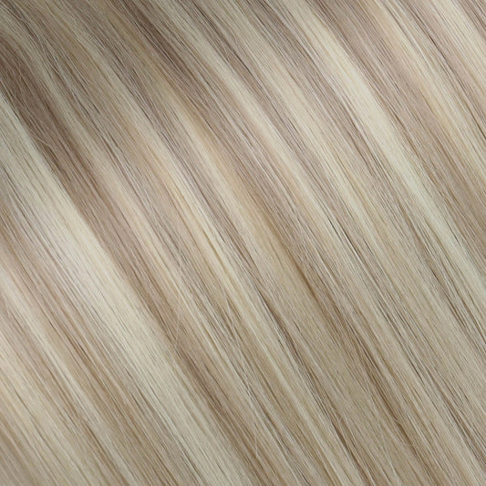 invisible weft tape in hair extensions