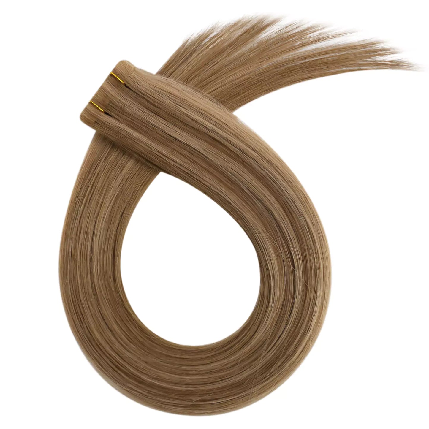 virgin cuticle tape in hair extensions highlight color
