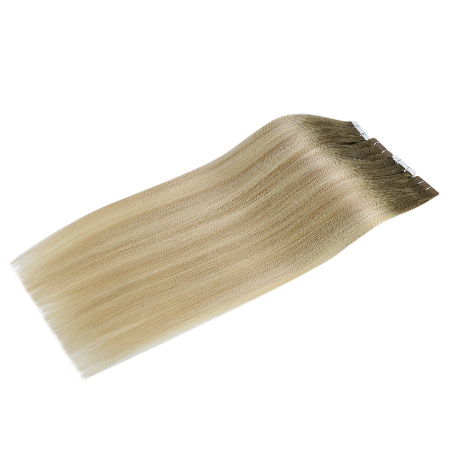 brown mix blonde balayage color virgin tape in hair top quality tape in hair extensions