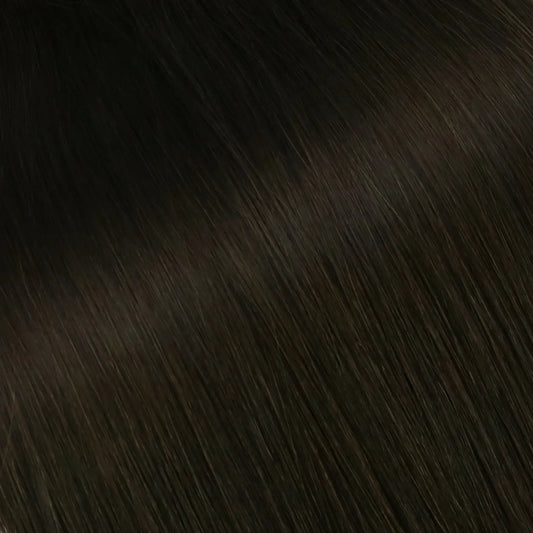 [Pre-Sale][Virgin Hair] Wholesale Invisible Tape In Weft Darkest Brown #2