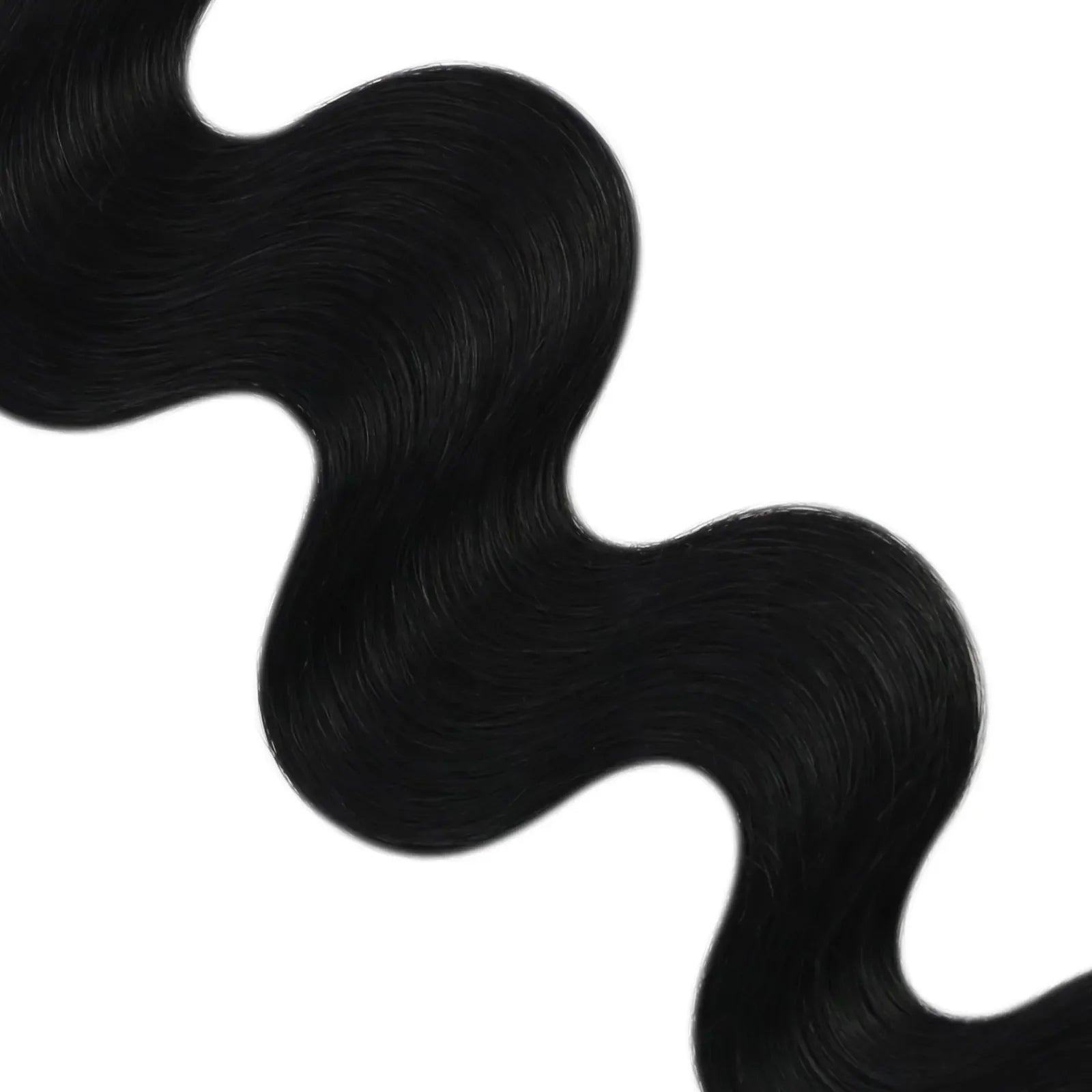 black butterfly weft hair for thin hair