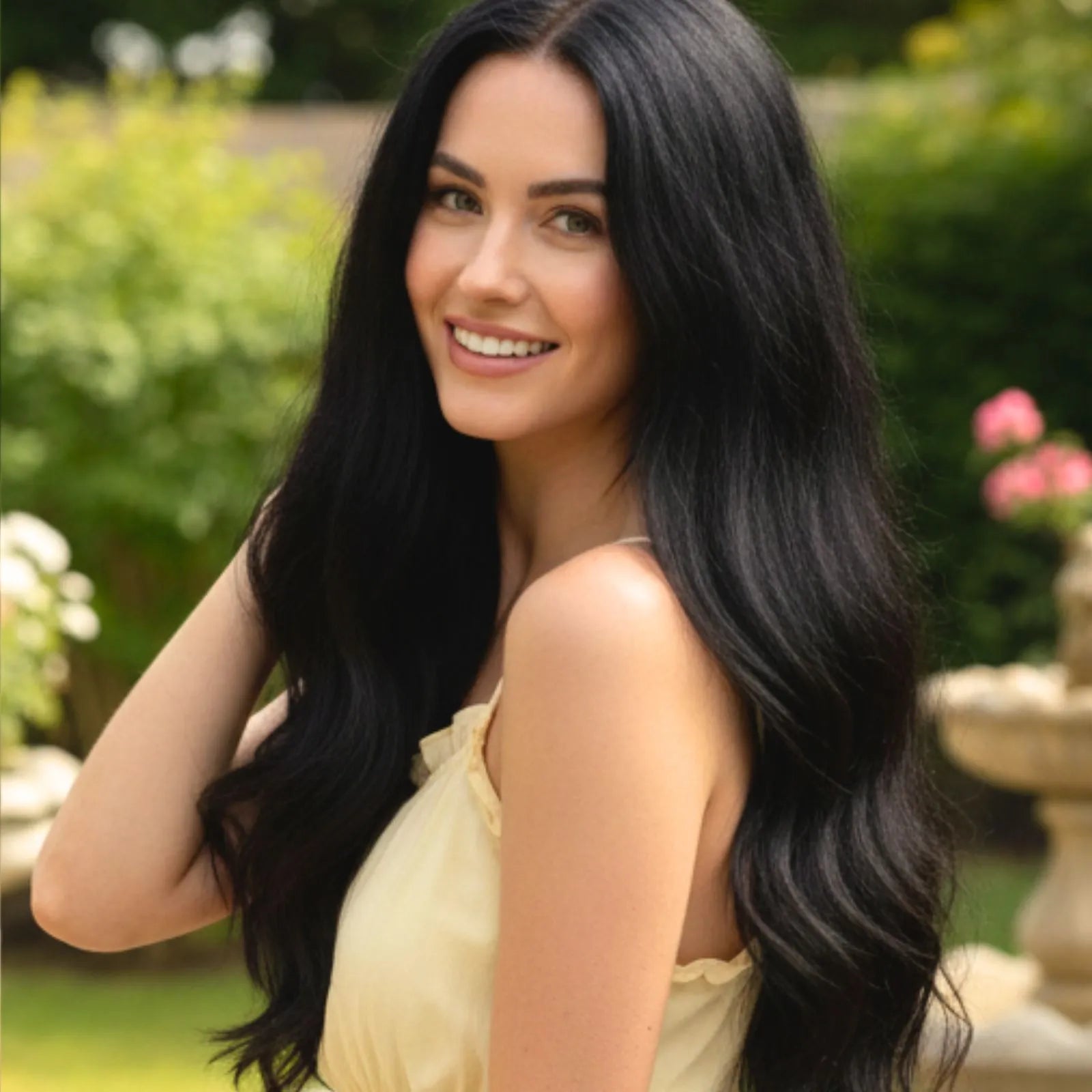 tape in weft hair extensions
