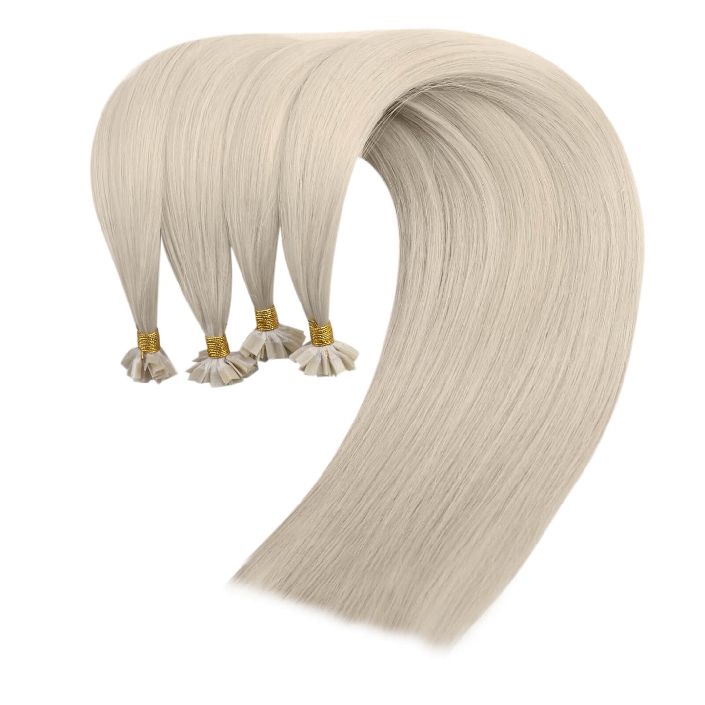 virgin k tip professional hair extensions