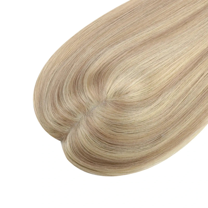 women toupee human virgin hair hidden crown