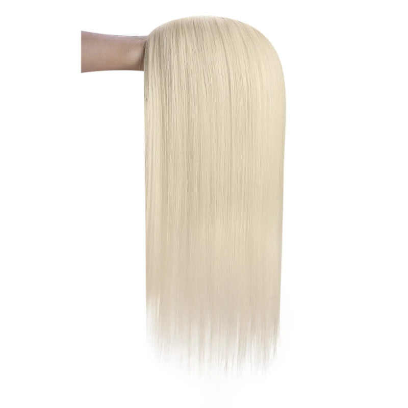 real hair topper virgin hairpieces mono