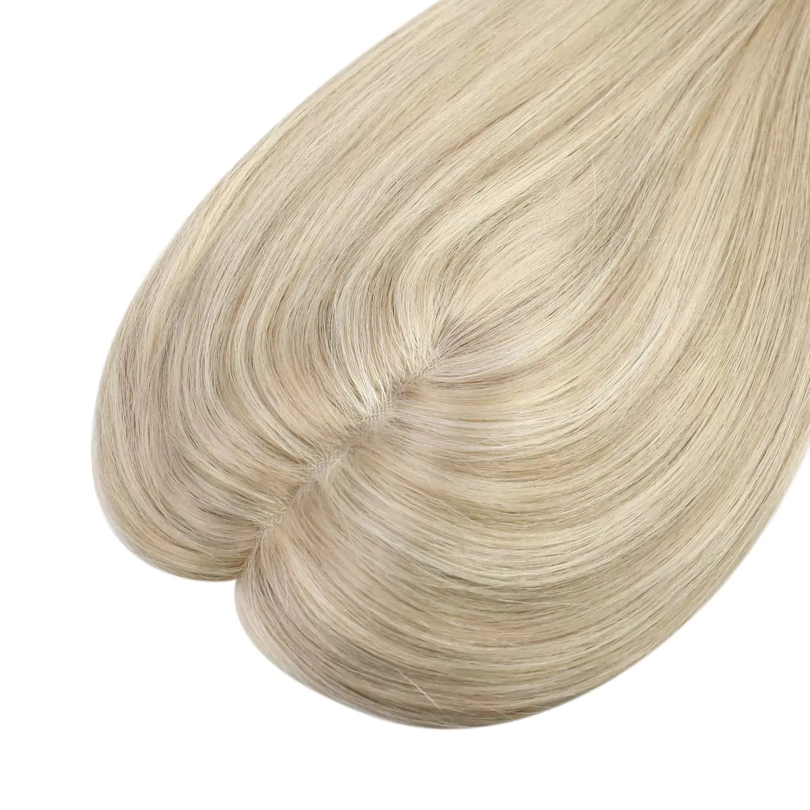 real hair toppers side part