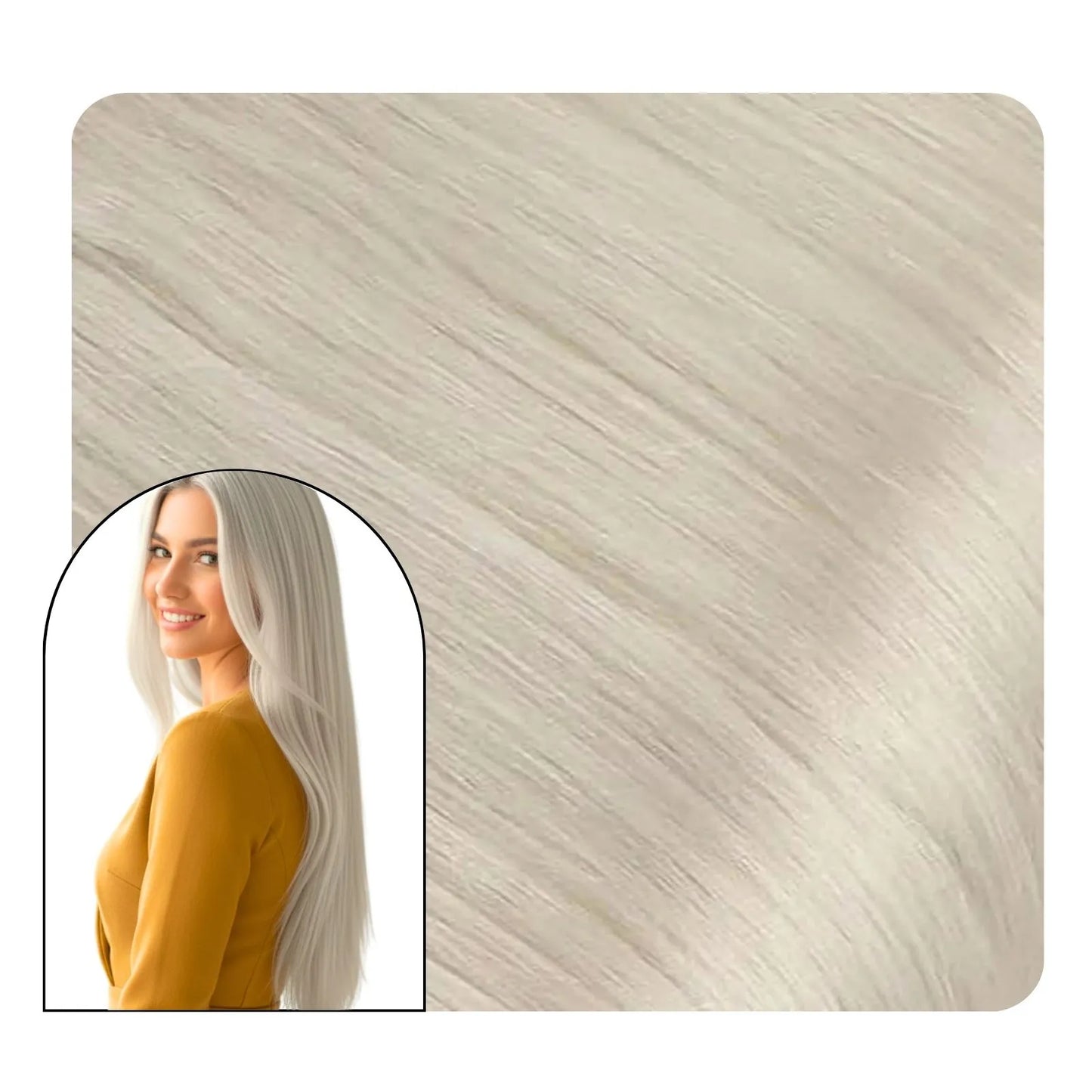 seamless clip in extensions blonde pu clip ins