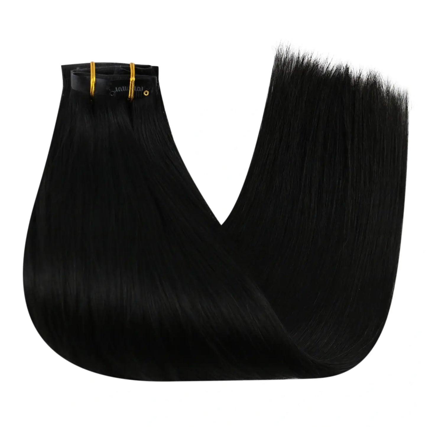 Seamless Clip in human Hair extensions Invisible Clip ins