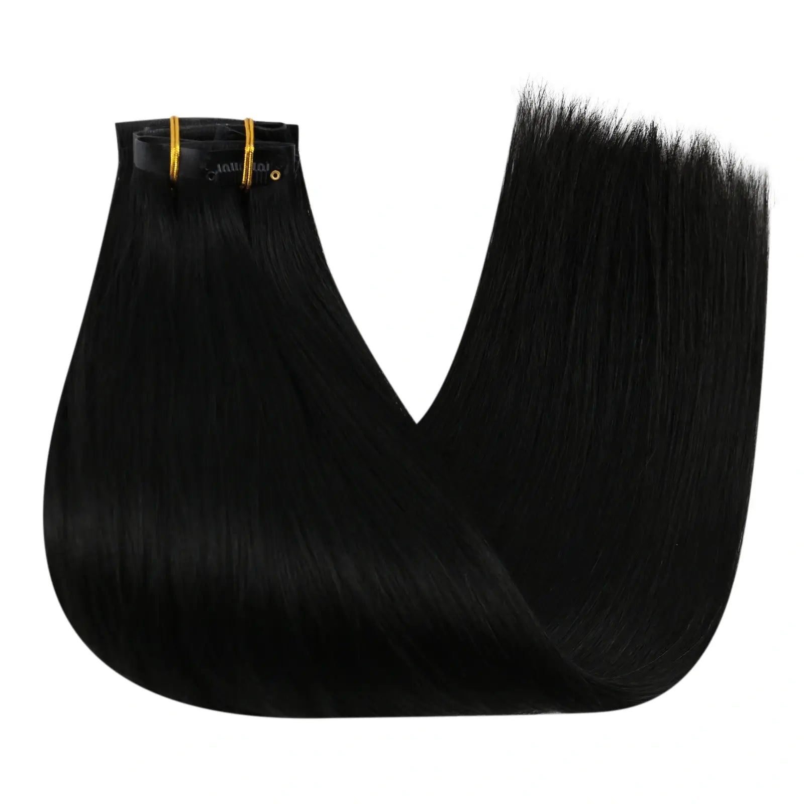 Seamless Clip in human Hair extensions Invisible Clip ins