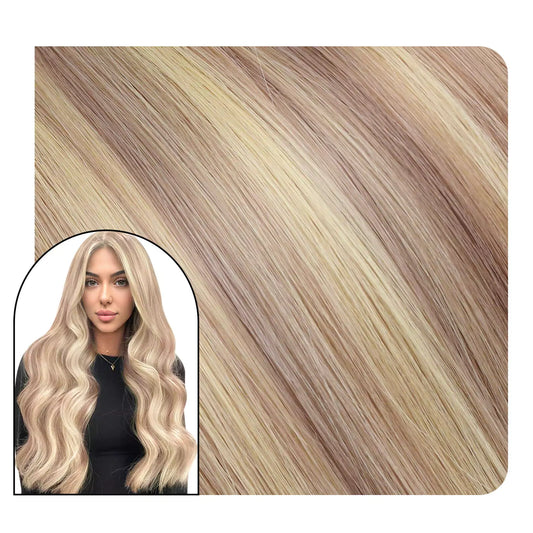 sew in hair extensions real human hair highlight color
