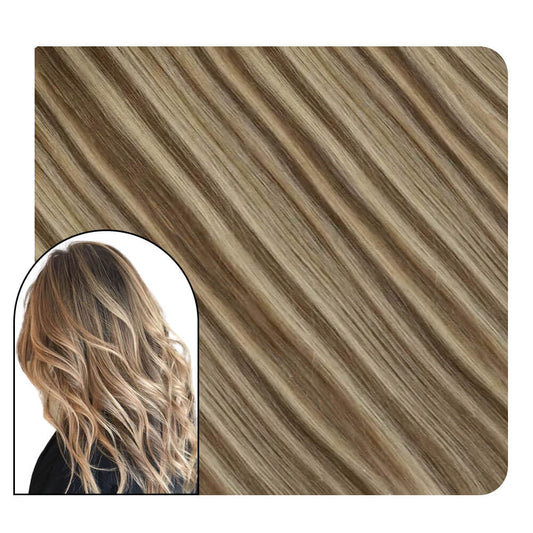 Human Hair Extensions Tape in Hair 16inch Tape in Hair Extensions