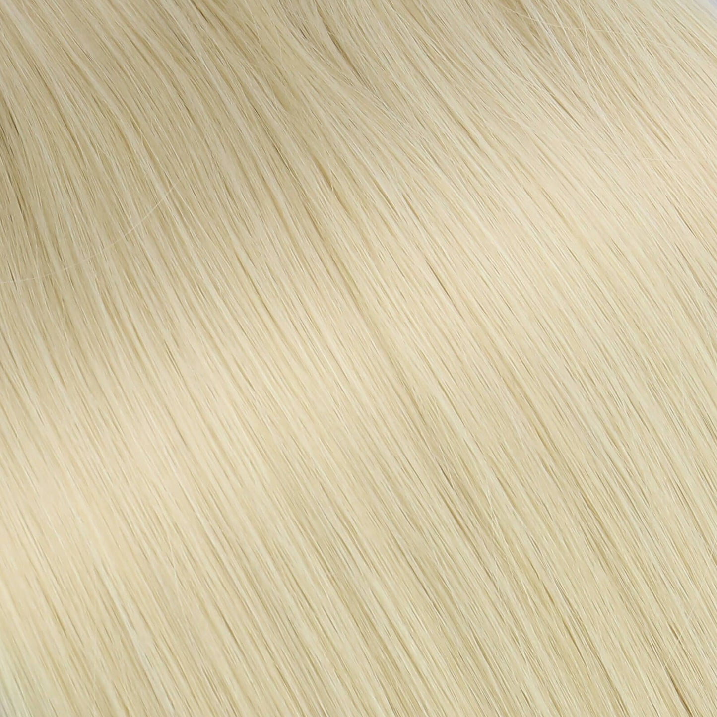 invisible tape in weft hair extensions for woman