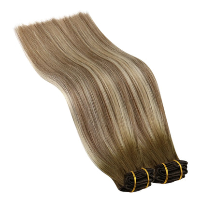 clip in human hair exstentions 100% thick volume clip ins