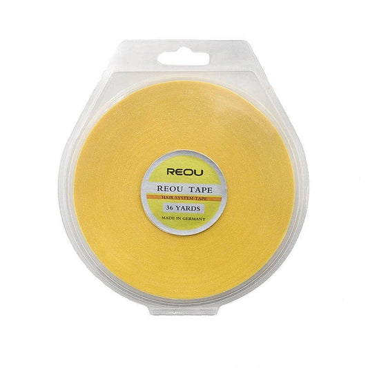 Ugeat yellow hair extension tape roll waterproof tape for skin