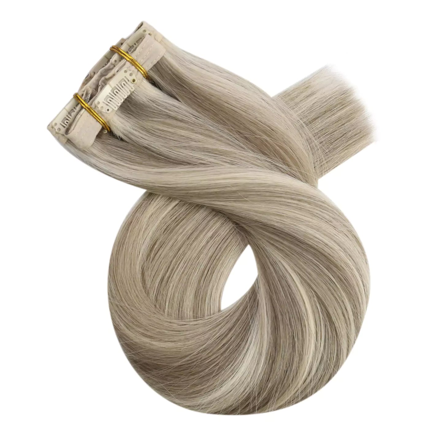 Virgin  Clip in Hair Extension 7 pieces per pack