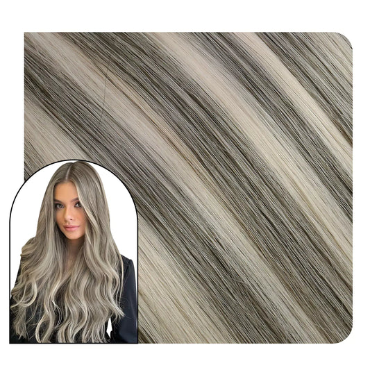 Tape in Hair Extensions high quality professional hair extensions for salon Balayage Color