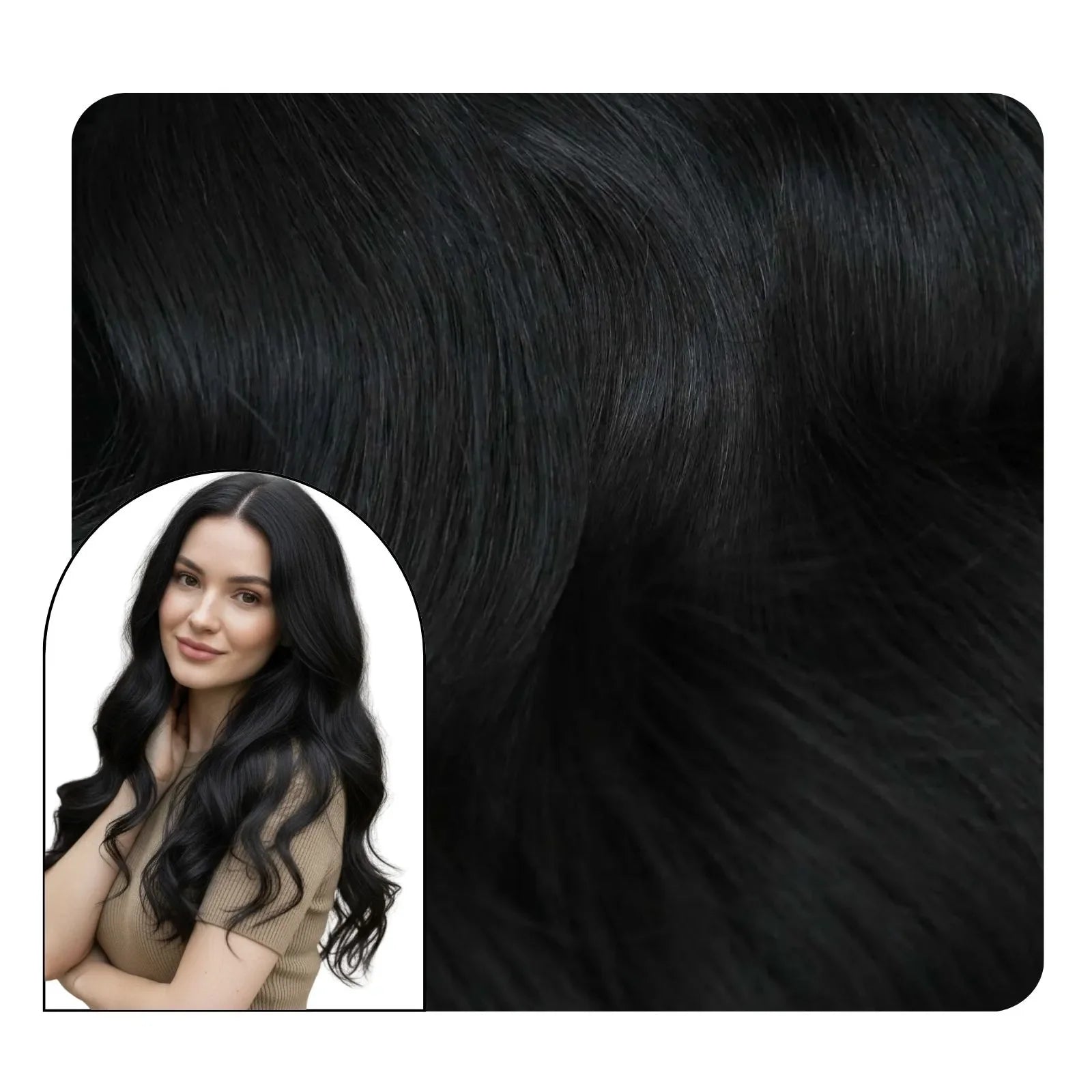 black butterfly weft hair for thin hair