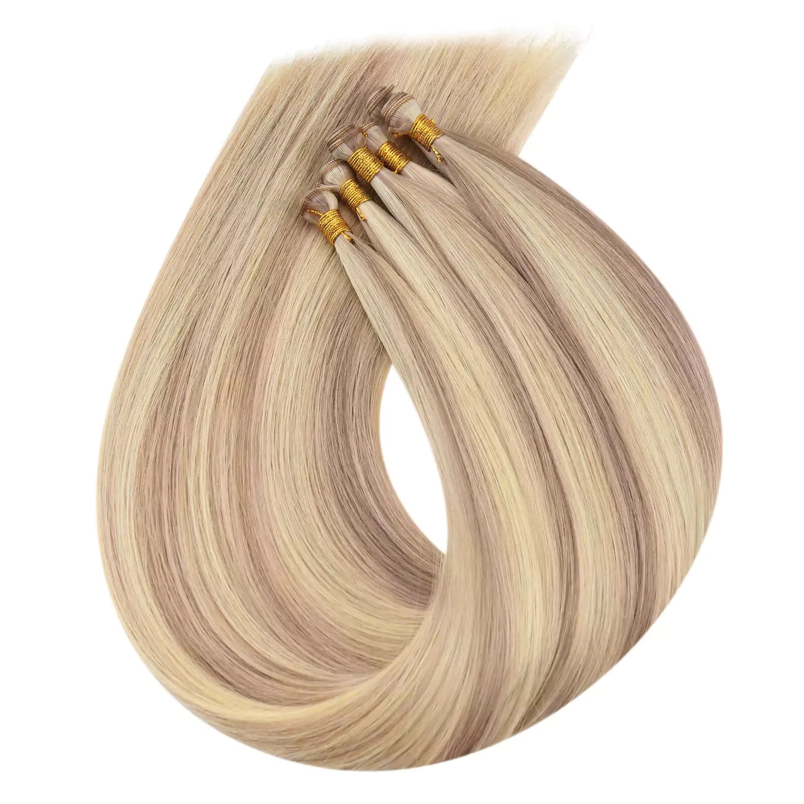 sew in hair extensions highlight blonde human hair