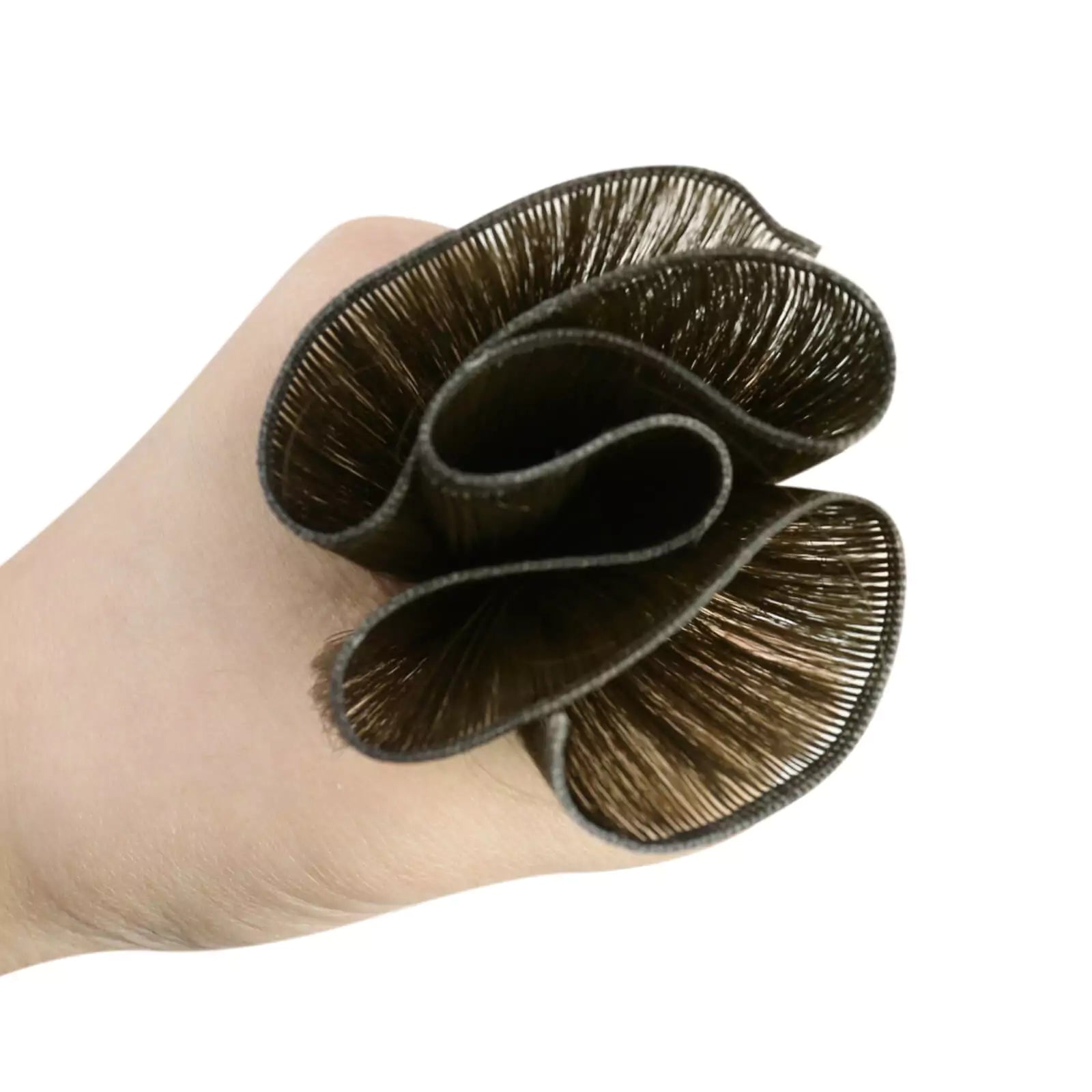 brown human hair weave virgin genius weft