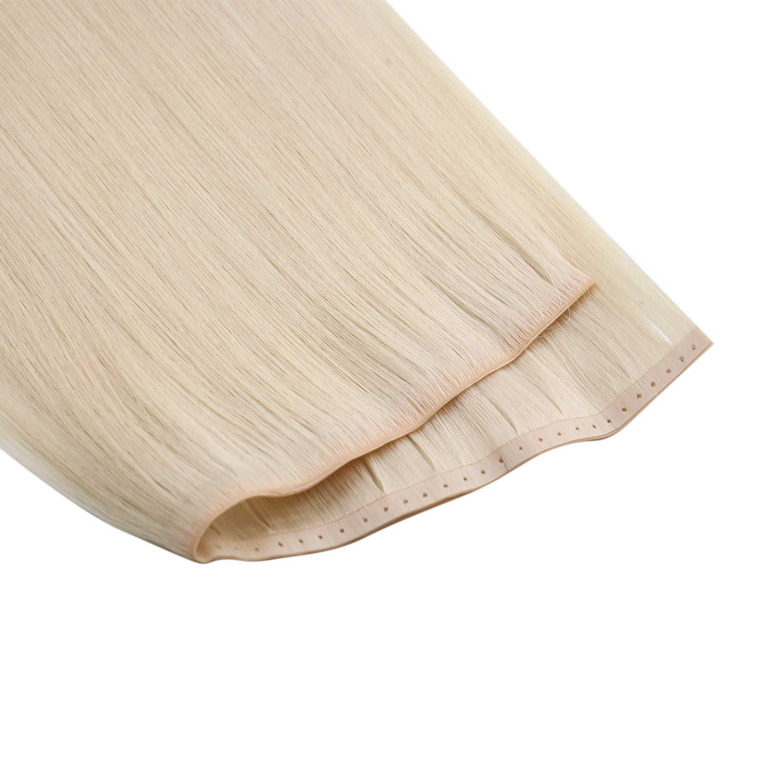 white blonde professional hair extensions hair weft