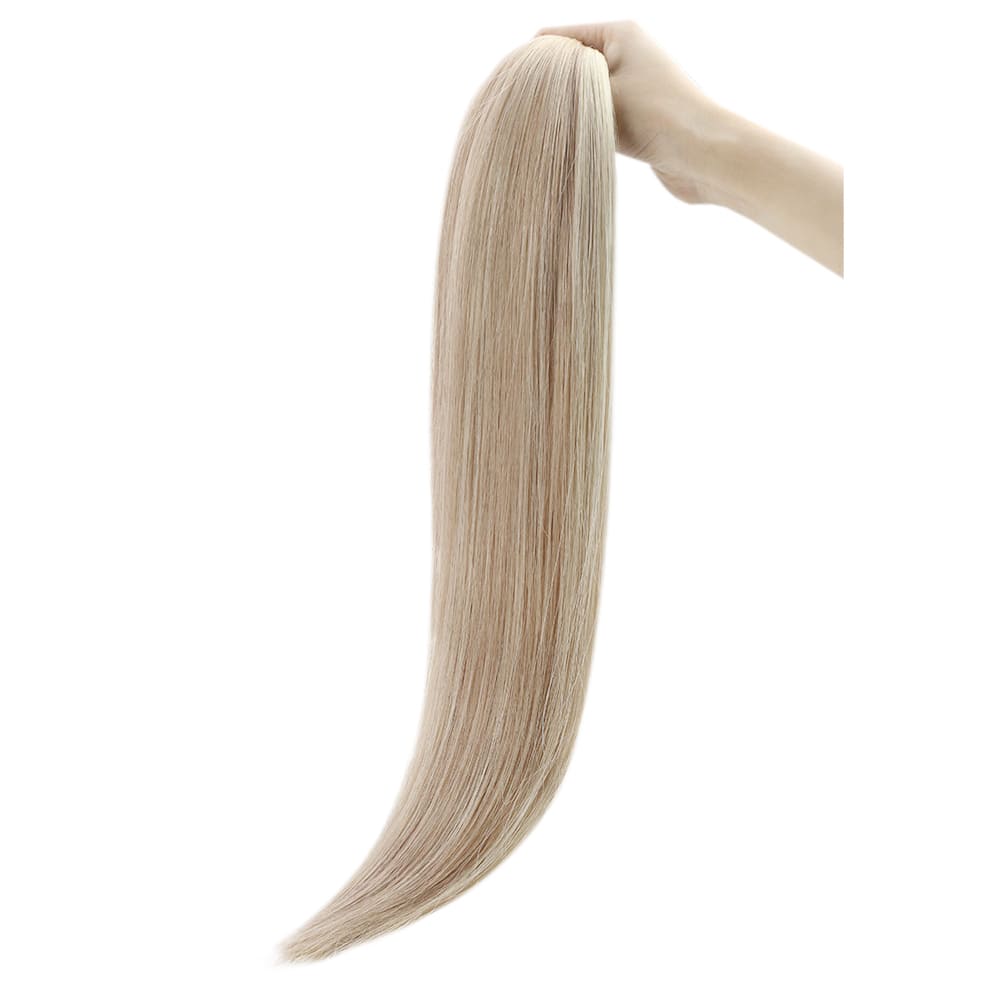 [Virgin+] Full Cuticle Virgin Hand-tied Real Human Hair Weft Highlithed 18/613