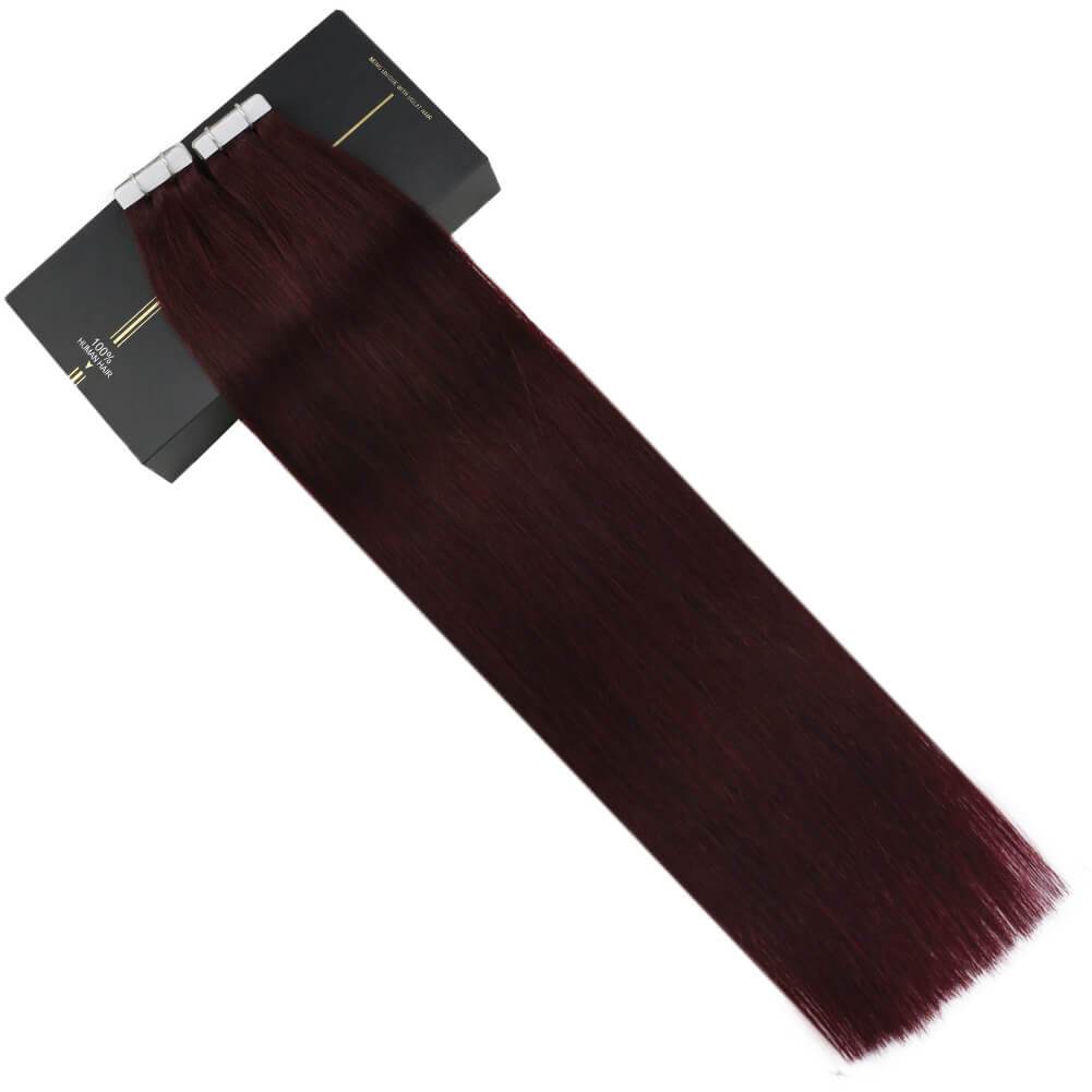 Virgin balayage ombre tape in hair extensions