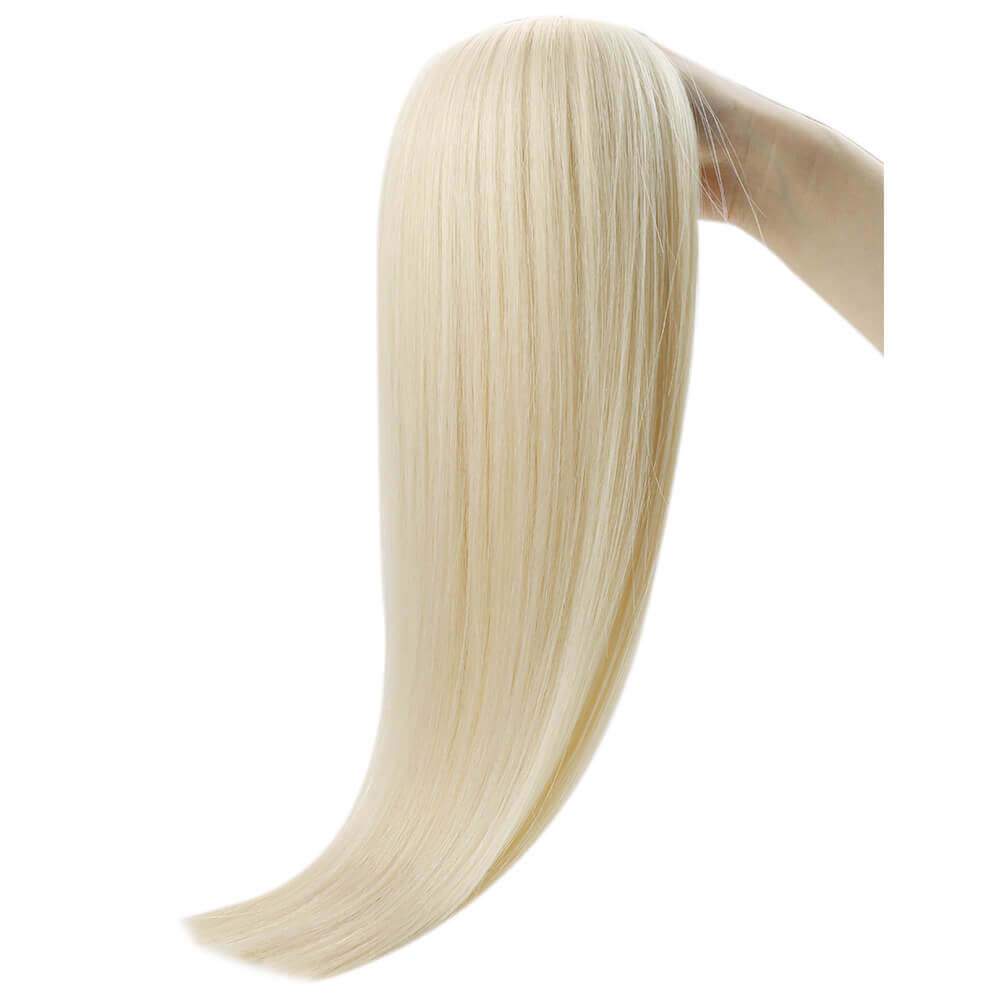 Virgin blonde tape in hair professional hair extensions for salon