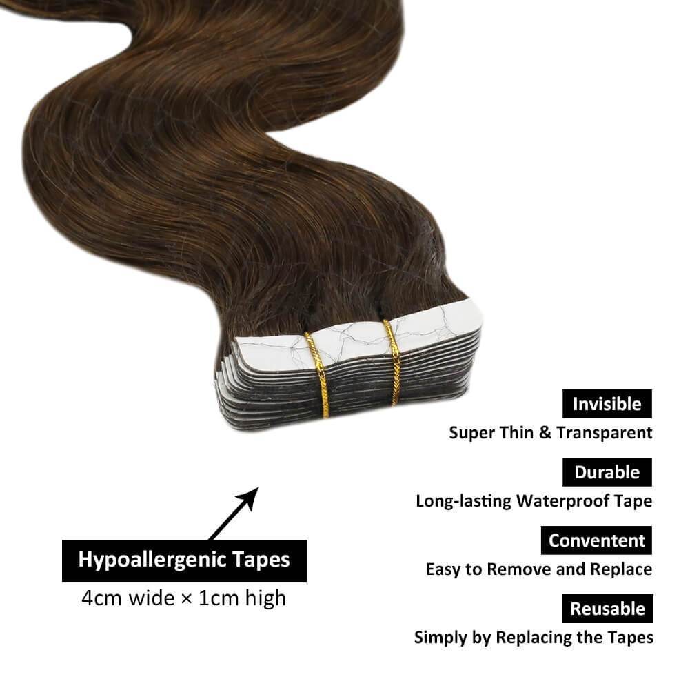 remy hair extensions tape in human hair extensions