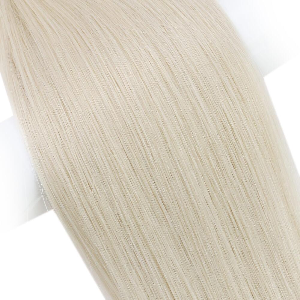 Hand-tied Hair Weft Extensions Virgin Human Hair Extensions