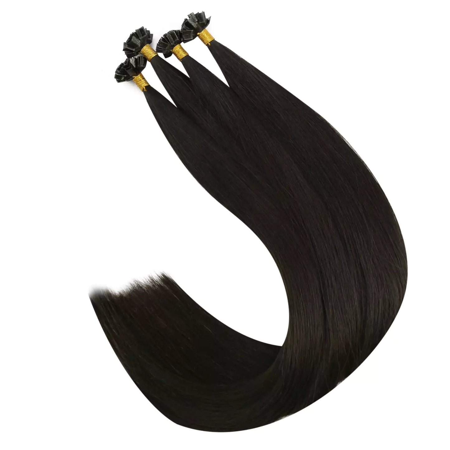 Ktip Extensions Fusion Hair Extensions For Salon Natural Black