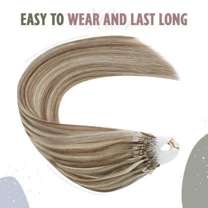 Micro Loop Bead Real Hair Extensions